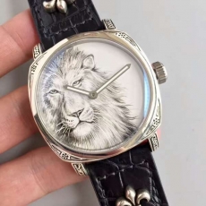 108沛纳海.獅头 B1314137934008 皮带 自动机械 925纯银
