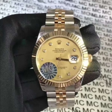 289劳力士.日志型系列.包18k黄金B3463514947008 钢带 机械男表 私人订制版真金真钻手表