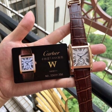 503卡地亚.坦克系列B40412369509J50 皮带 机械男表