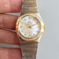 560欧米茄.星座系列 B13165419150010 钢带 石英女表 sss