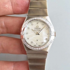 557欧米茄.星座系列 B13141259145010  钢带 石英女表sss