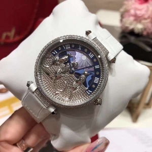 524卡地亚.创意宝石腕表系列B3820456995011 皮带 石英女表