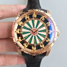 022罗杰杜彼.王者系列(Excalibur)圆桌12骑士B1312589270010 皮带 机械男表