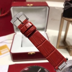 524卡地亚.创意宝石腕表系列B3820456995011 皮带 石英女表