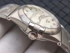 574欧米茄.双鹰系列B07753995012J50$ 钢带 机械男表