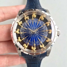 026罗杰杜彼.王者系列(Excalibur)圆桌12骑士B1318419270012  皮带 机械男表