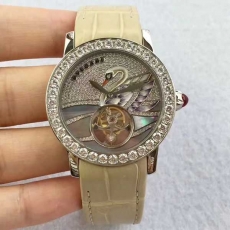 088宝格丽.陀飞轮B13125937004J100 皮带 机械女表  TF