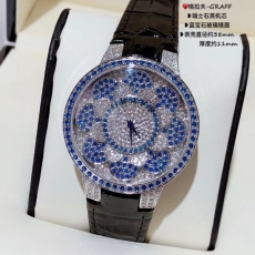 004格拉夫B38257899509 皮带 石英女表