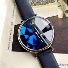 048施华洛世奇.原单 B289783957011 牛皮 石英女表