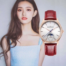 332积家.月相大师系列B3345916505J50 皮带 机械女表