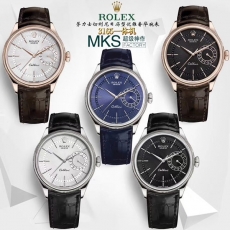 656劳力士.切利尼系列B13174916507J50 皮带 机械男表 MKS