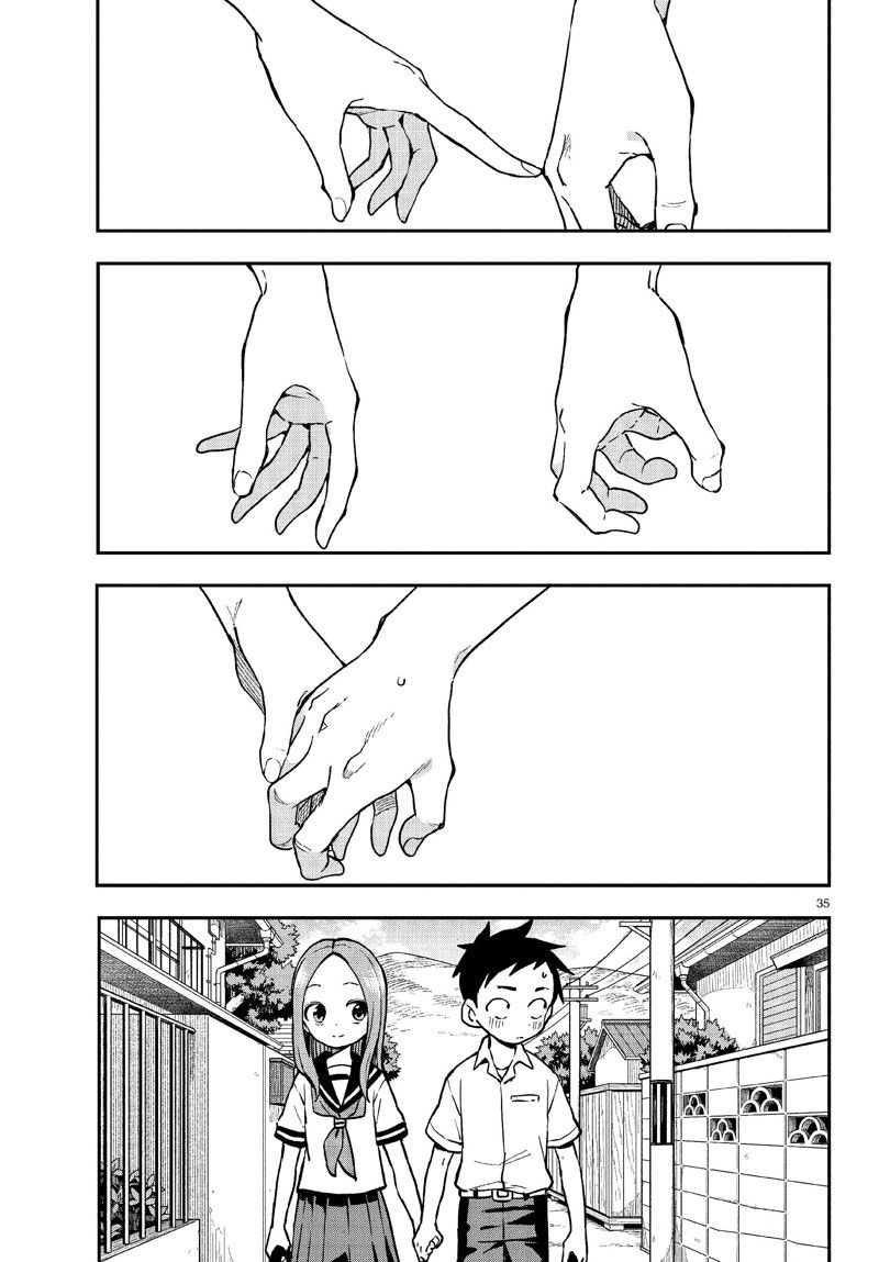 擅长捉弄的高木同学 第176话 第35页
