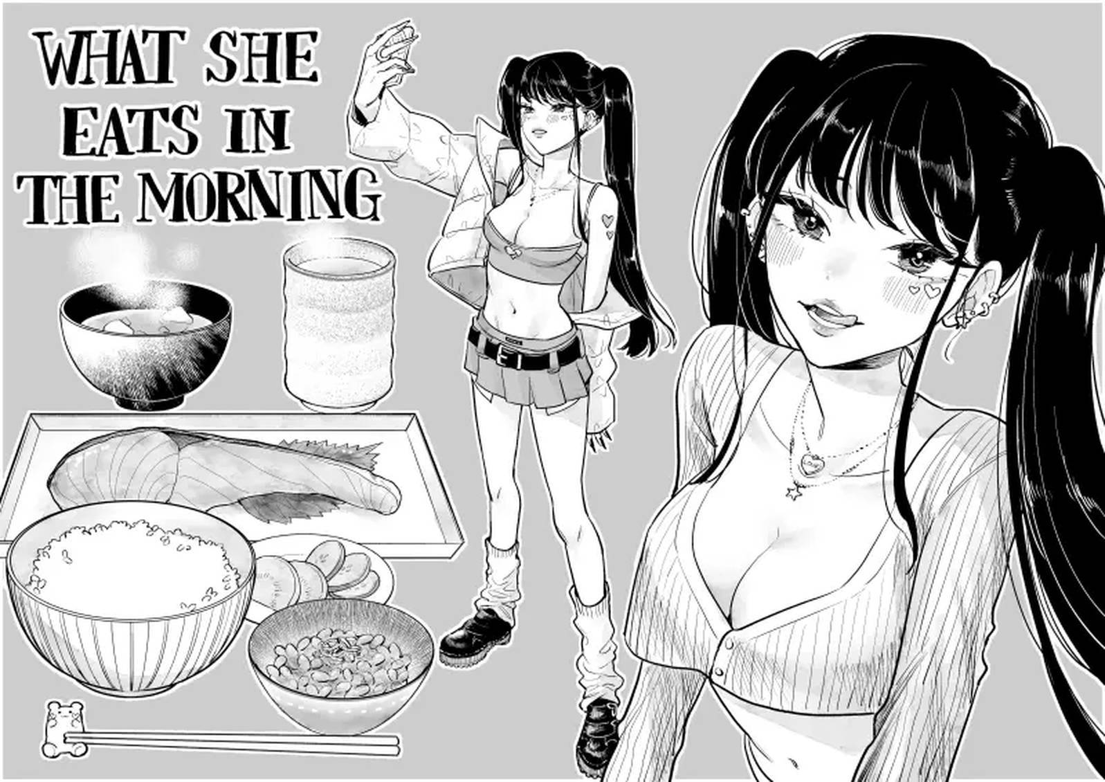 mmk插画杂图合集 外表和饮食之间的反差 第1页